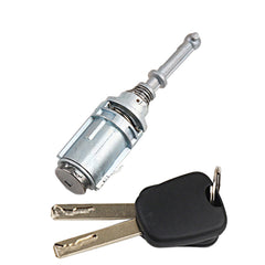 Gray Car Left Door Lock Cylinder Locks Accessories for Citroen C2 C3 9170.T9 with 2 Keys Replacement Lock Set Locksmith Tools