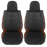 Wear Proof PU Leather Car Seat Cover Cushion 5-Seat Front Rear Pillows13Pcs kit - Auto GoShop