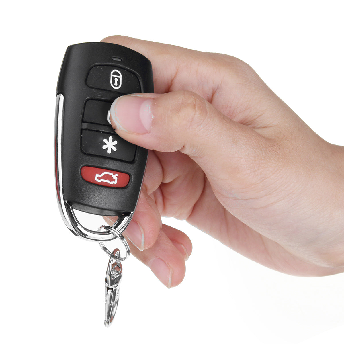 Remote Control Car Alarm System Keyless Entry Security 2 4 Door Power Lock Actuator Motor Kit - Auto GoShop