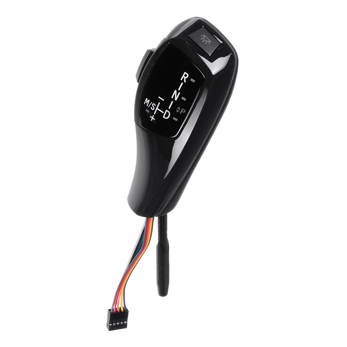 LED Manual Gear Shift Knob Stick Lever LHD Automatic For BMW E46 E60 5 Series 535 - Auto GoShop