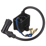 Black CDI Ignition Coil Magneto For Motorized 49cc 66cc 80cc Engine Bicycle Spark Plug