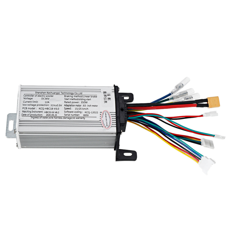 36V 350W Motor Controller+Dashboard+Front/Rear Light For Scooter Electric Bicycle E-bike - Auto GoShop