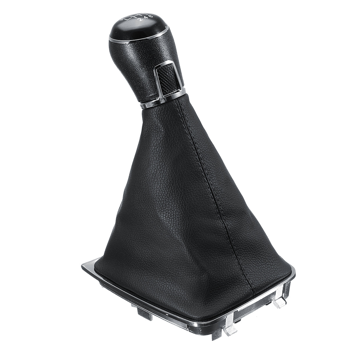 Dark Slate Gray 5 Speed Manual Gear Shift Knob Gaitor Boost Fit For VW Golf 7 MK7 2013-2016