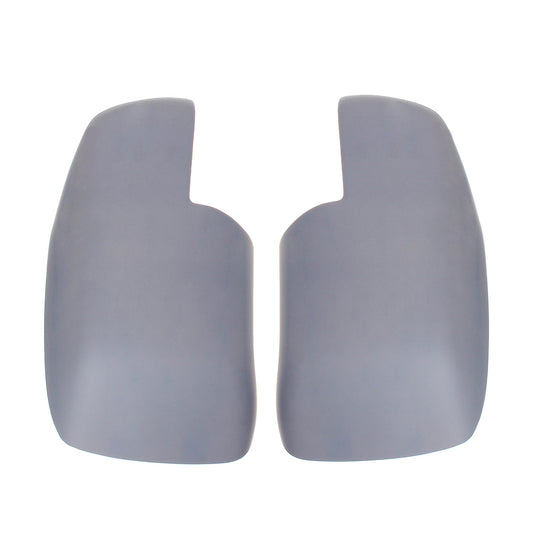 Light Slate Gray Pair Primer Wing Side Mirrors Covers For Land Rover Discovery 3 Freelander 2