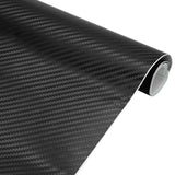 Dark Slate Gray 127x60cm 3D Carbon Fiber Vinyl Waterproof Car Wrap Sheet Roll Film DIY Sticker for Car Motorcycle