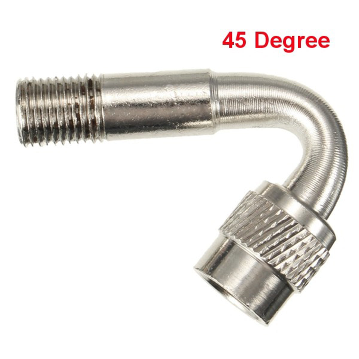 Rosy Brown 45/90/135 Degree Angle Valve Adaptor Tyre Extension Adapter For Motorcycles Cars Bike