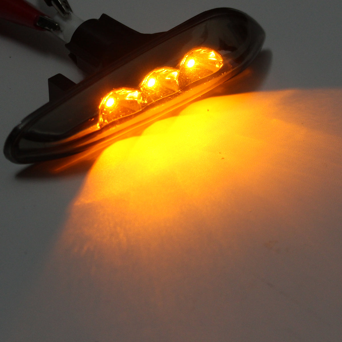 Yellow Pair LED Turn Signal Light Side Marker Indicator Lamp for BMW E82 E88 E60 E61 E90 E91 E92 E93