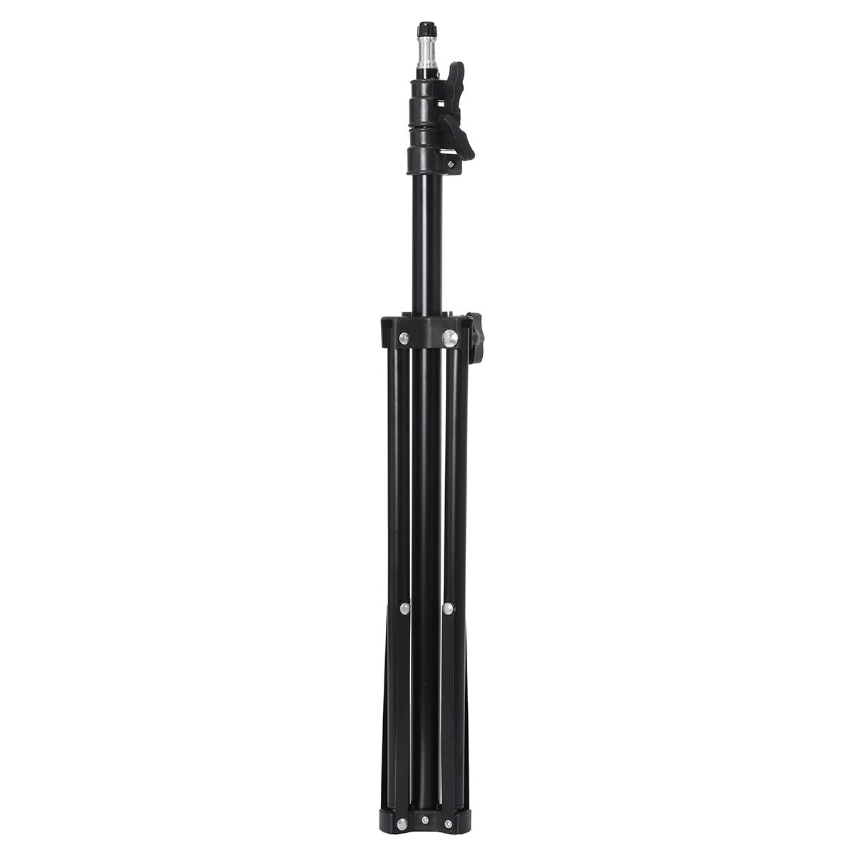 160cm Universal Height Adjustable Mobile Phone Tripod Stand (Black) - Auto GoShop