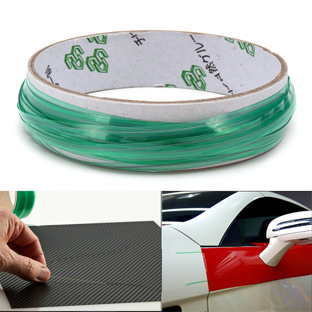 Sea Green Cutting Line Tape Vinyl Wrap Trim Tool Finish Pinstripe 10m for Car Film Sticker