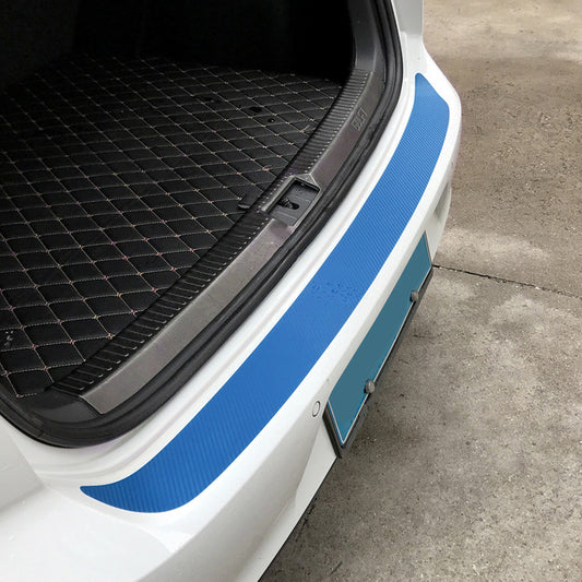 108X7.2cm Carbon Fiber Rear Bumper Car Stickers Protector Trim 7 Colors for VW Golf MK6 GTI R20 - Auto GoShop