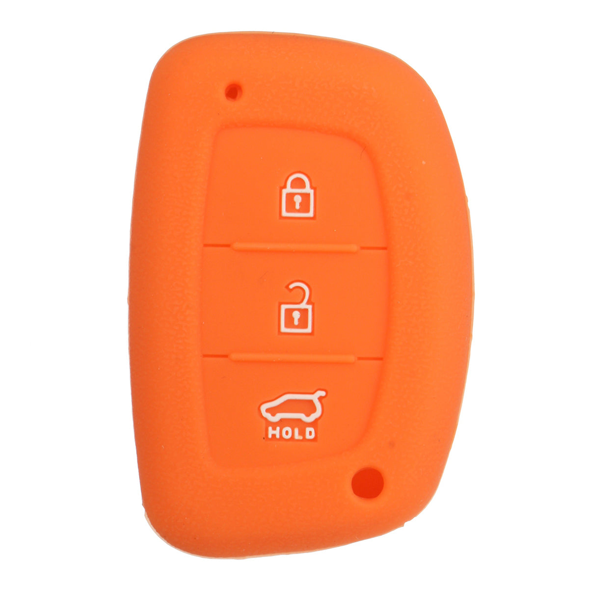Tomato Car Remote Key Silicone Fob Protector Cover Case Three Button For Hyundai I40 Mistra Solaris