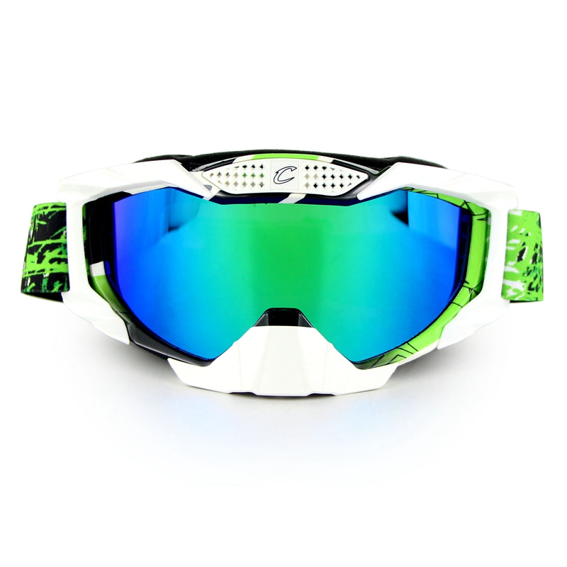 Medium Sea Green Cross-Country Motorcycle Helmet Goggles Riding Glasses Ski Goggles