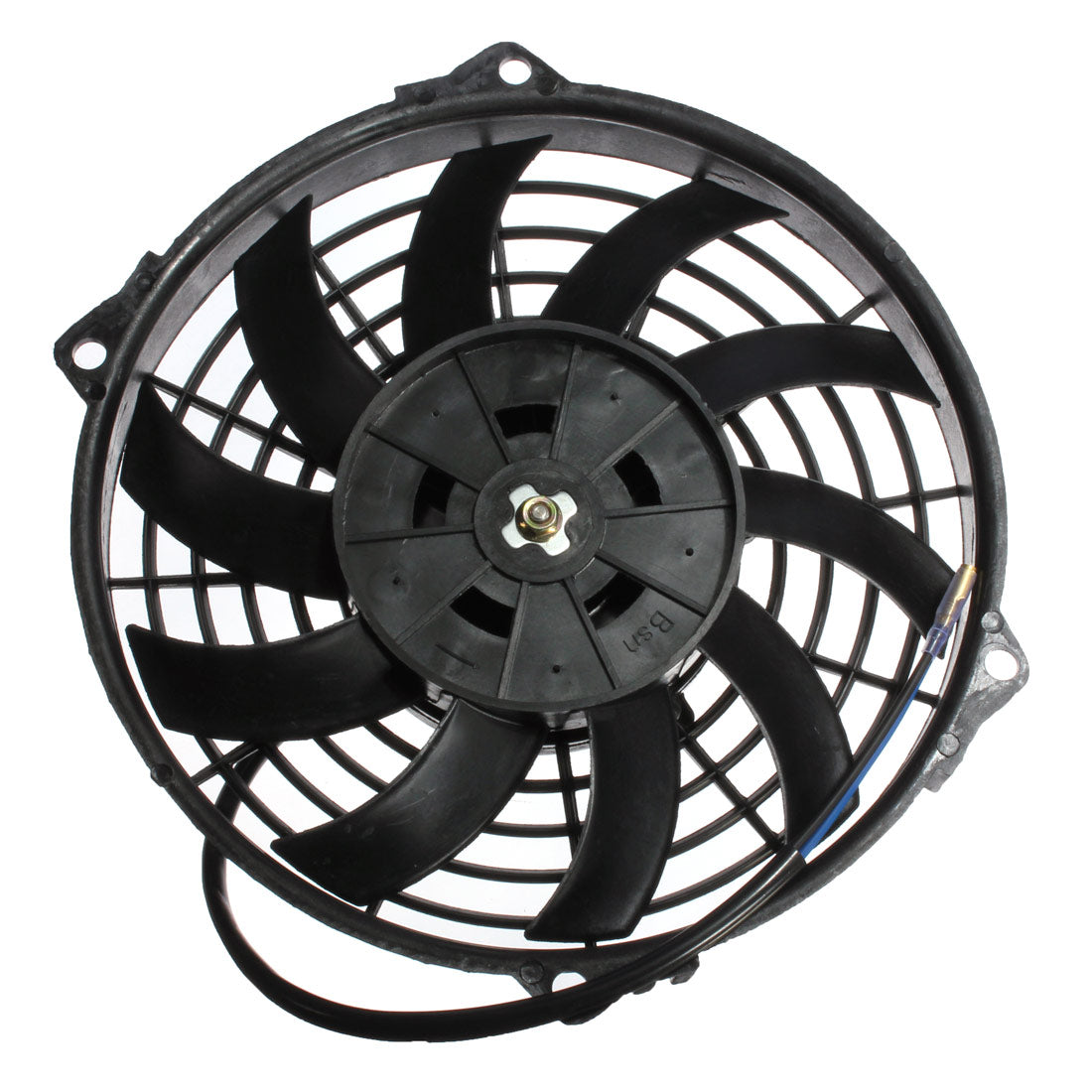 Dark Slate Gray 9inch Slim Reversible Electric Radiator Cooling Fan Push Pull 12V 80W