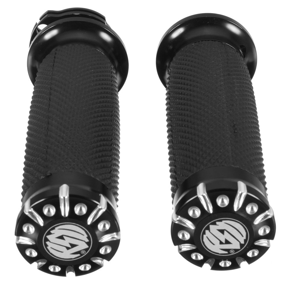 1"25mm Hand Grip Motorcycle Handlebar For Harley Touring/Sportster/Dyna/Softail - Auto GoShop