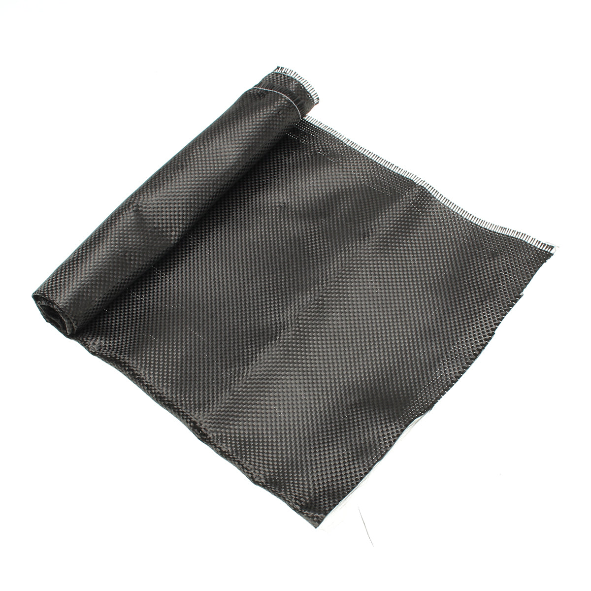 Dim Gray 3K 200gsm Carbon Fiber/Fibre Cloth Black Cloth Fabric Twill Weave