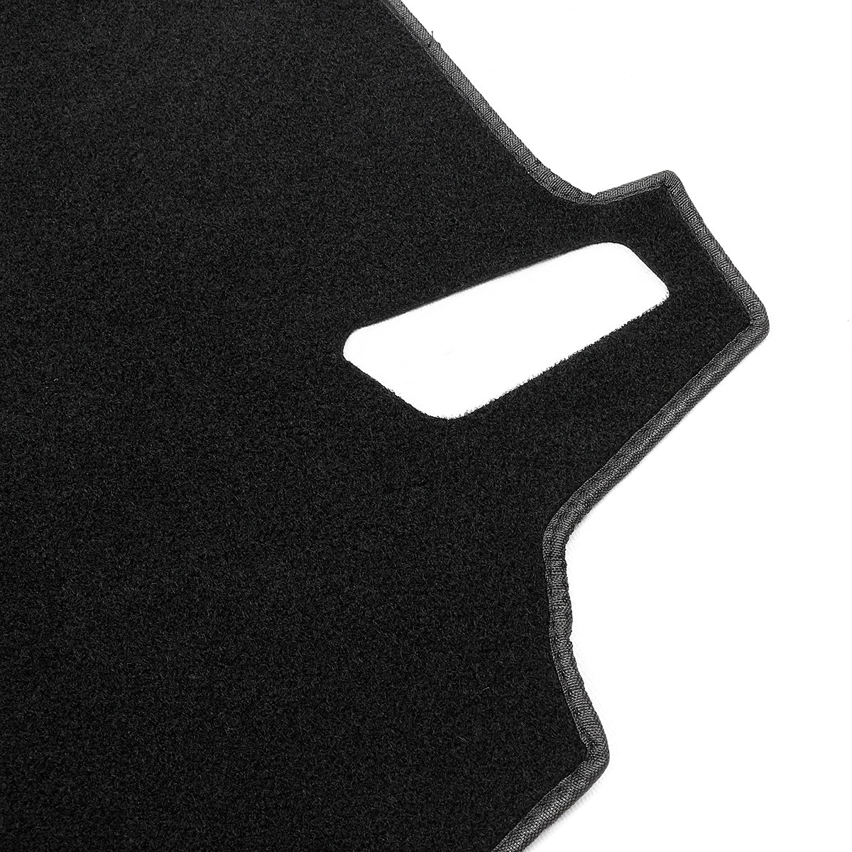 Black Dashboard Cover Dash Mat Pad Carpet Left Hand For Hyundai Elantra 2016-18 - Auto GoShop