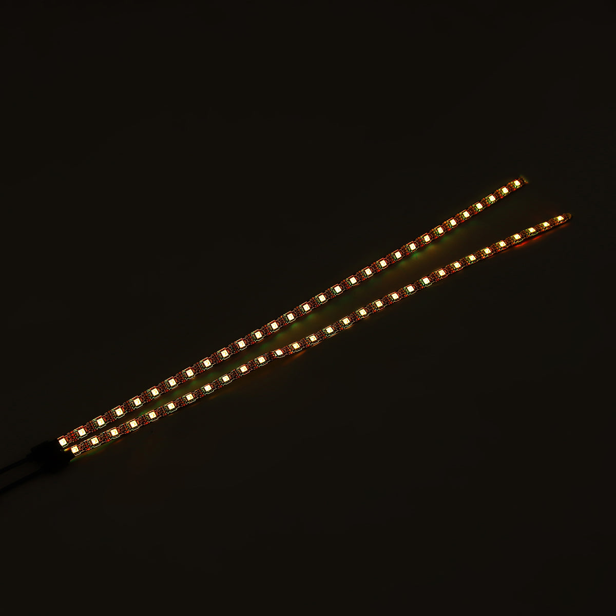 Dark Slate Gray LED Strip Flashlight Bar Lamp Night Light For M365 Electric Scooter Kit