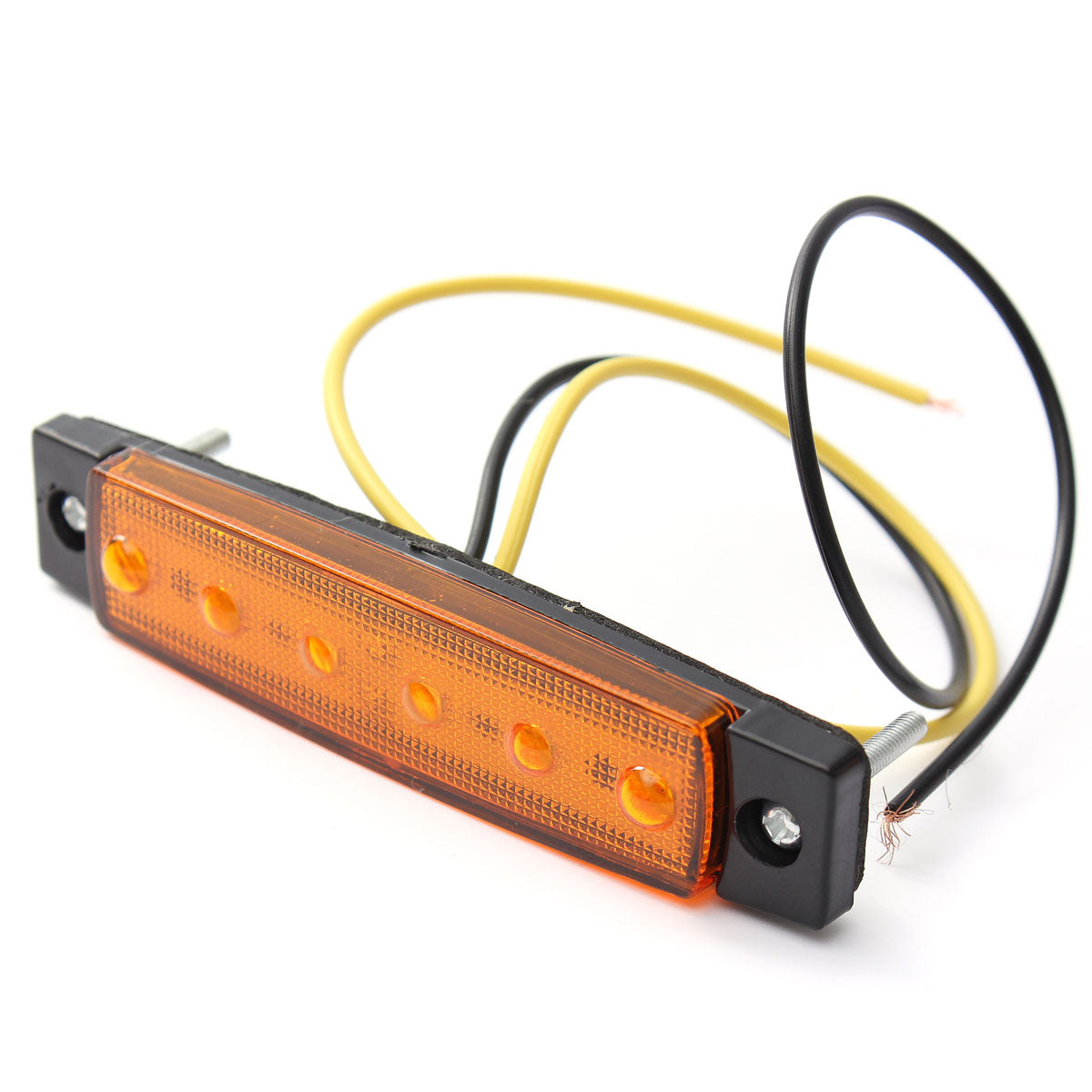 Coral LED Side Marker Indicator Lights Lorry Sidelamp 9.6cm 5-Color for Jeep Car Truck SUV