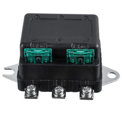 Black Twin Headlight Relay Fused 12V 30A 6 Pin NLR-132 PR8094 For Car Headlights