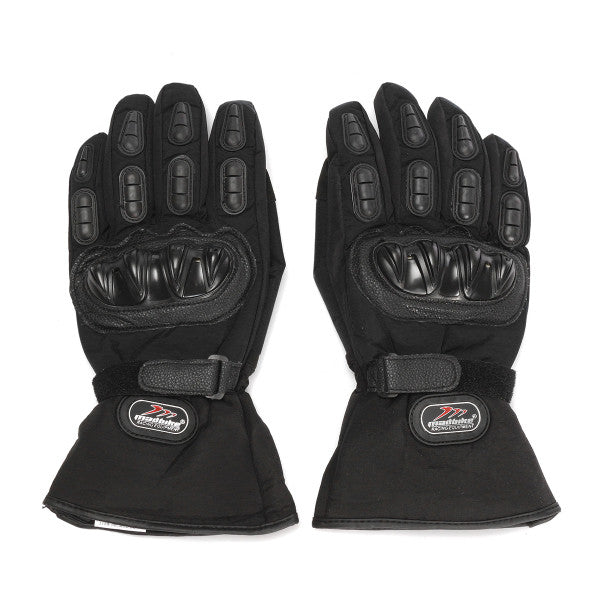 Dark Slate Gray Motorcycle Motor Bike Warm Waterproof Skiing Gloves Light Winter Outdoor Sport  (Blue M)