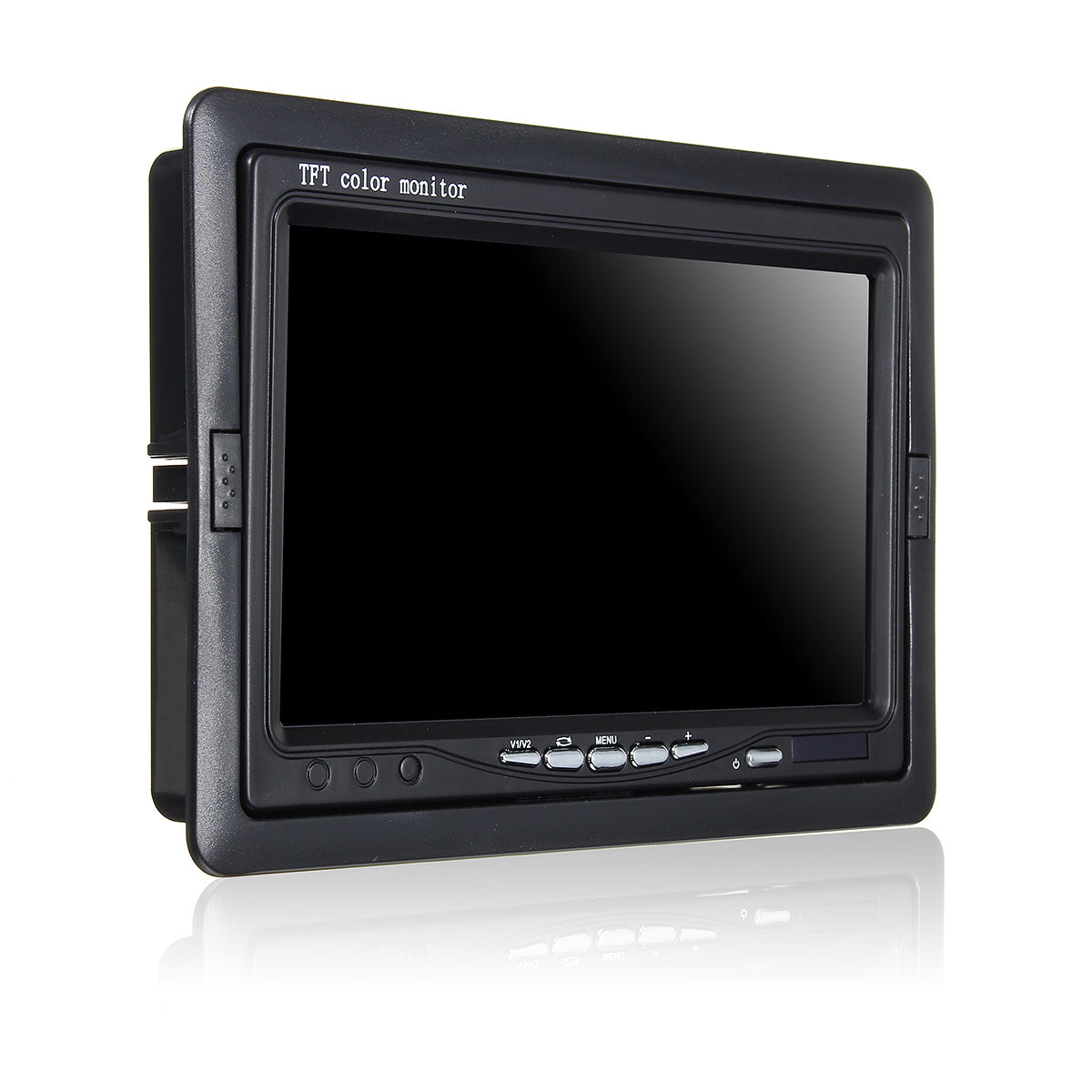 7 Inch Car Rear View Headrest Monitor DVD Player VCR Monitor TFT LCD Display Adjustable Rotating - Auto GoShop
