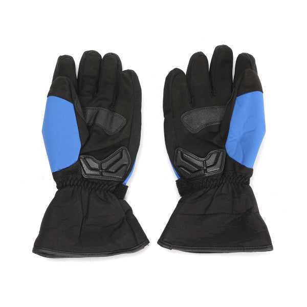 Dark Slate Gray Motorcycle Motor Bike Warm Waterproof Skiing Gloves Light Winter Outdoor Sport  (Blue M)