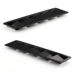 2Pcs ABS Car Side Vent Air Flow Fender Cover Trim Intake Cooling Panel Stickers for Ford Mustang - Auto GoShop