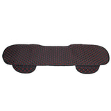 3pc Universal Breathable Fabric Car Rear/Front Seat Cover Cushion Pad Chair warm - Auto GoShop