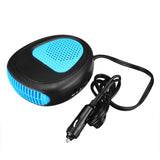 Turquoise 12V/24V Car Heater Air Purification Defrost Defog Fumigate Auto ElectricHeating Cooling