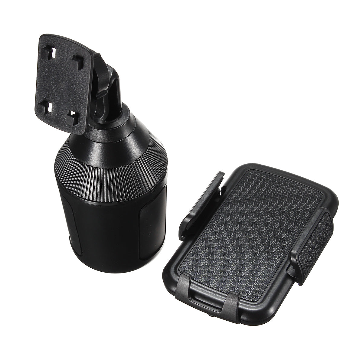 Black Car Cup Mobile Phone Holder 360° Adjustable Mount Clip for iPhone Xs Xs Max XR