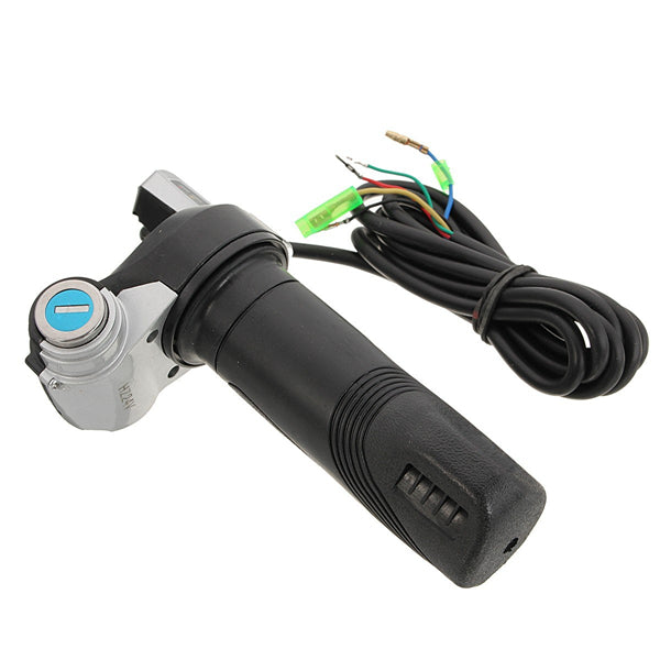24V 250W Motorcycle Brush Speed Controller & Scooter Throttle Twist Grips - Auto GoShop