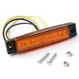 Chocolate LED Side Marker Indicator Lights Lorry Sidelamp 9.6cm 5-Color for Jeep Car Truck SUV
