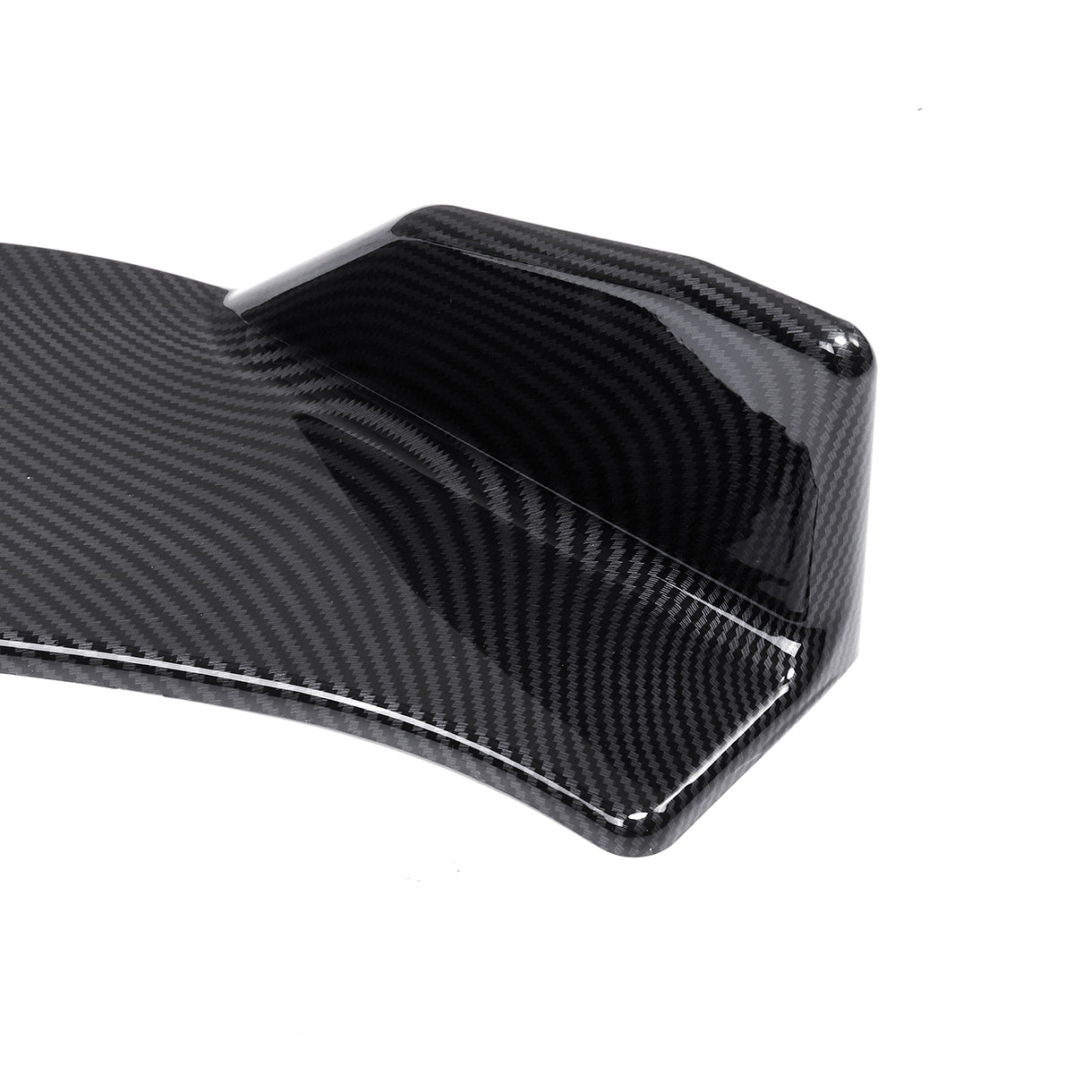 Carbon Fiber Look Front Lip Chin Bumper Protector Body Kits Spoiler For Car Universal - Auto GoShop