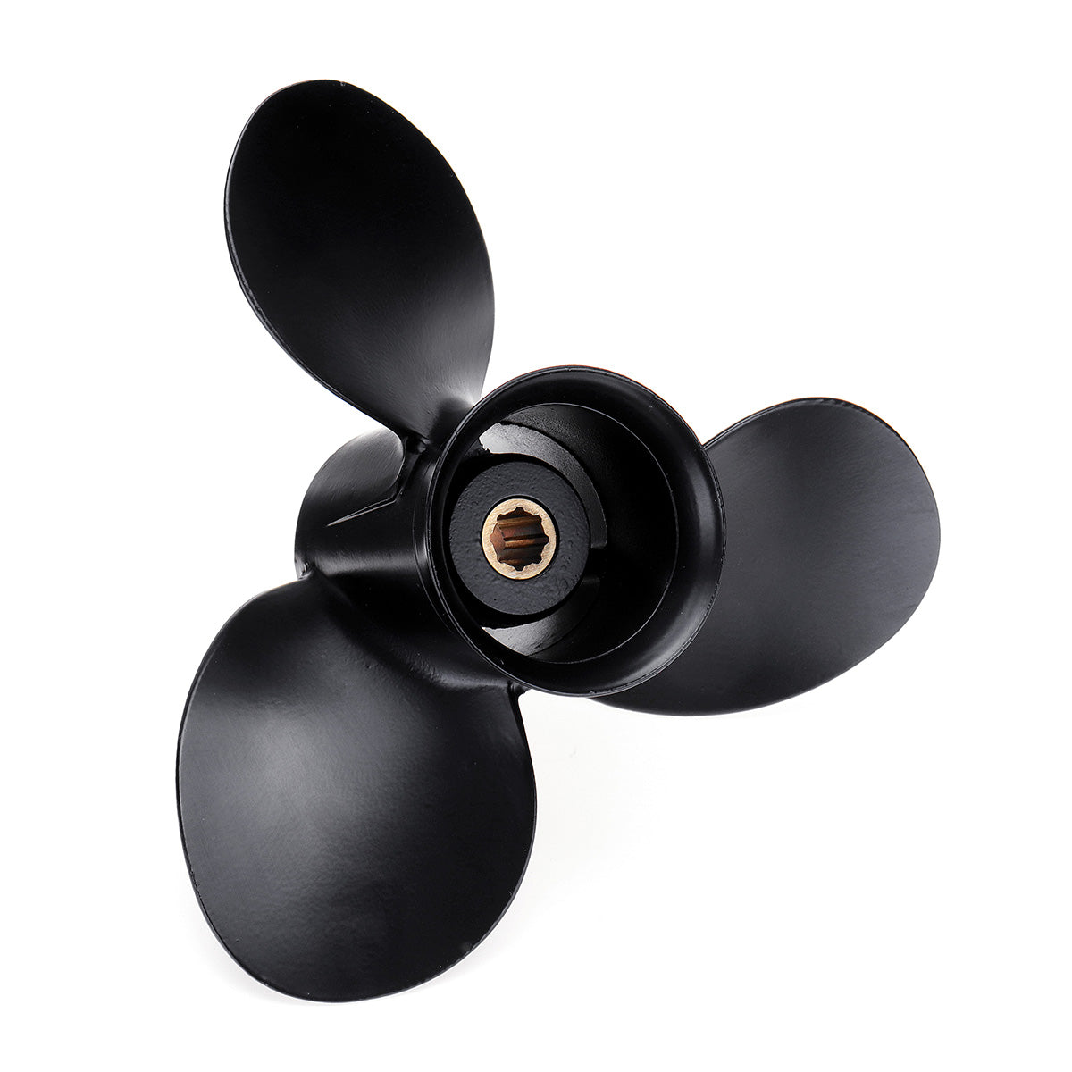 Black Aluminum Outboard Propeller For Mercury 6HP-15HP 48-828154A12