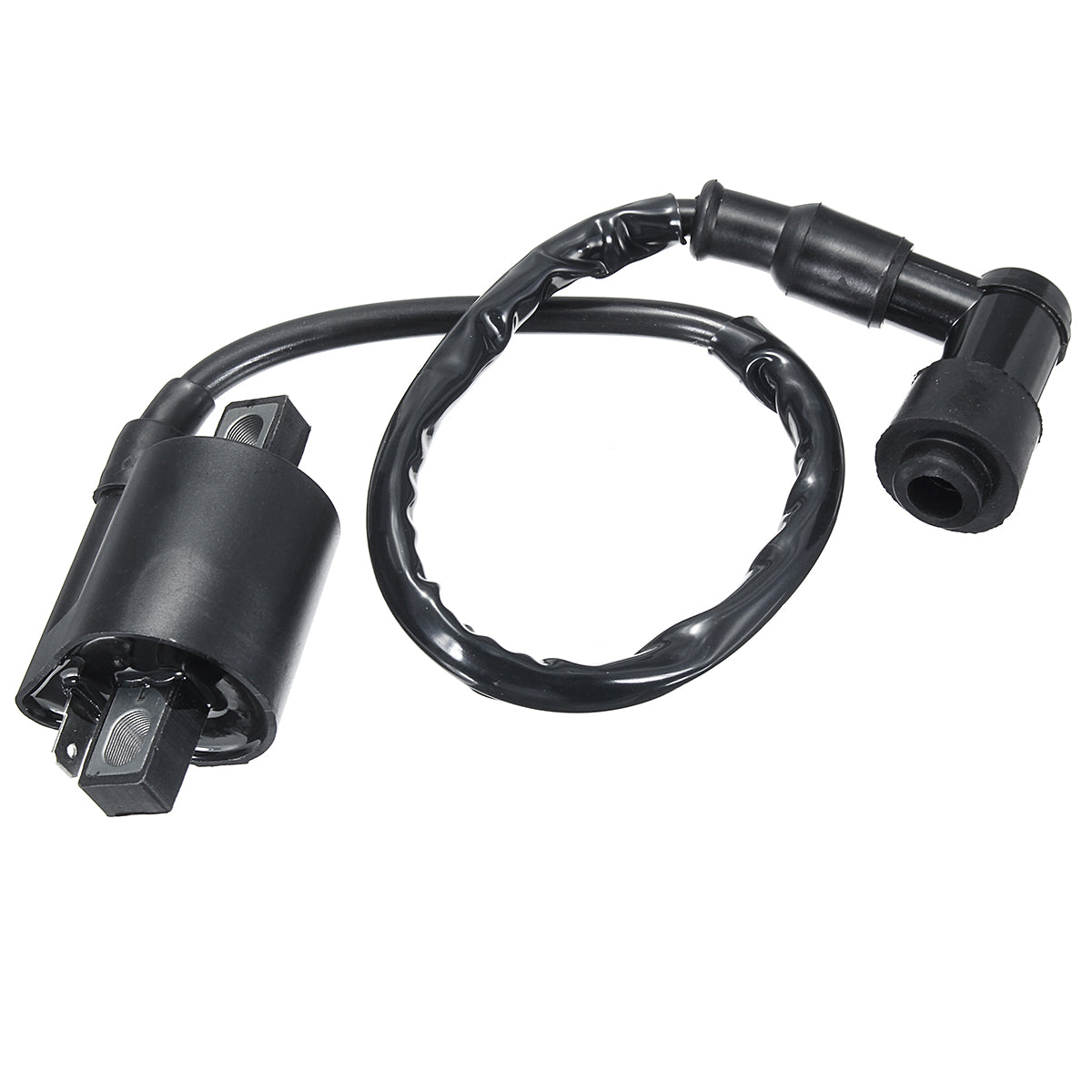 Dark Slate Gray Spark Plug Ignition Coil Kits Fit For Apache RLX 50cc 100cc 2 Stroke Quad Bike