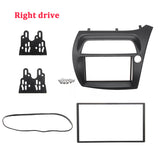 7 Inch Double 2 DIN Car Radio Fascia Automobile Refitting Sound Panel Frame Kit Right/Left Hand Drive For Honda Civic Hatchback - Auto GoShop