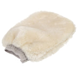 Wheat Double-Sided Wool Car Washing Glove Cleaning Mitten Cleaner Dust