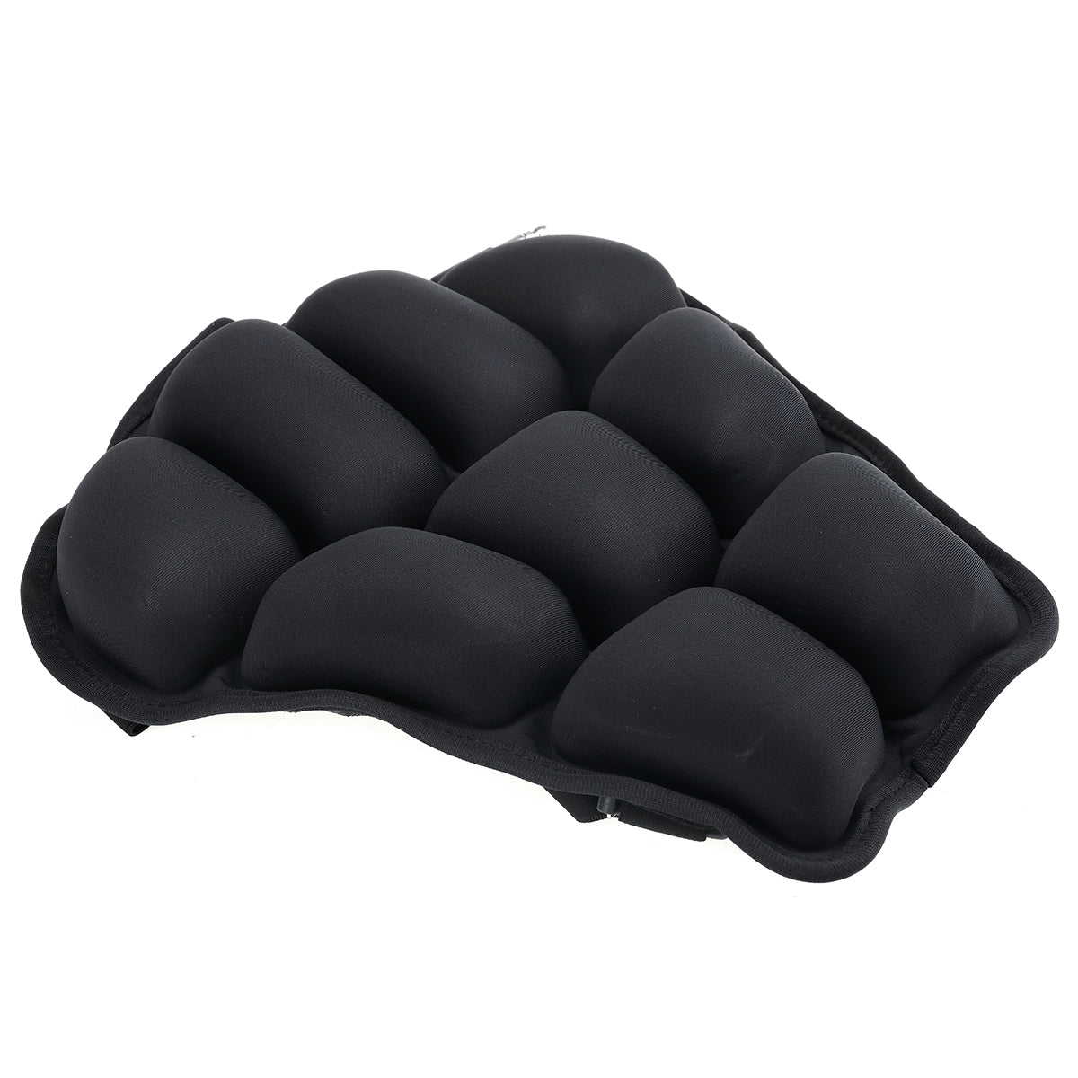 Dark Slate Gray 3D Inflatable Air Seat Cushion Motorcycle Cruiser Touring Saddle Pressure Relief