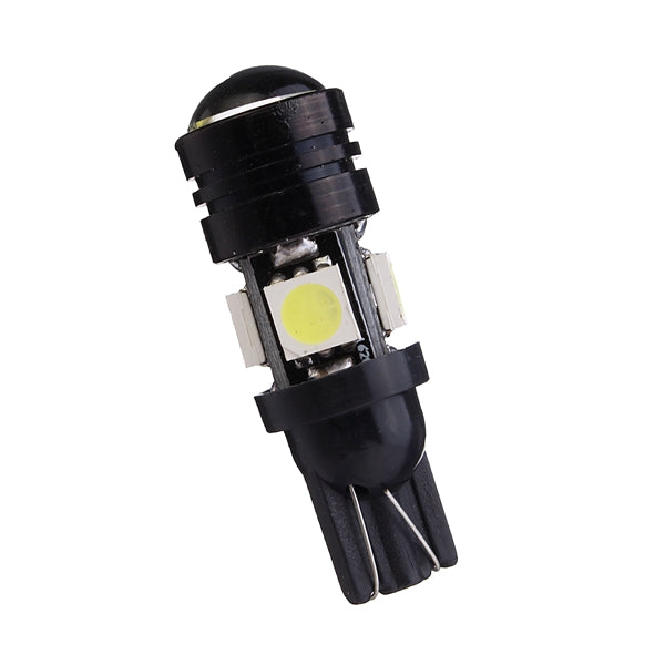 Light Goldenrod T10 5050 SMD W5W LED Car Interior Reading Light Side Wedge Lamp Marker Bulb Instrument Lamp