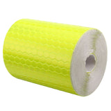 Light Goldenrod 5cm X 300cm Reflective Safety Warning Conspicuity Tape Film Car Sticker