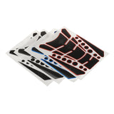 Black Motorcycle Tank Pad Decals Sticker For Honda/Suzuki/Yamaha/Kawasaki