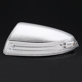 White Smoke Side Mirror Turn Signal Lights Lamps Pair for Mercedes-Benz ML Class C-Class W204