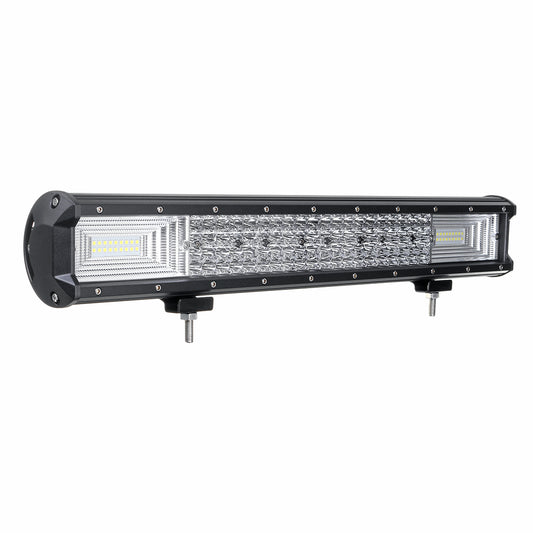 Dark Gray 20'' Inch Quad-row LED Work Light Bar Combo Offroad Driving Lamp Car Truck Boat 116Led DC10-30V 1160W Waterproof