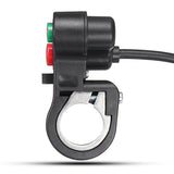 Dark Slate Gray 22mm Handlebar Light Horn On/Off Signal Indicator Switch For Motorcycle E-bike