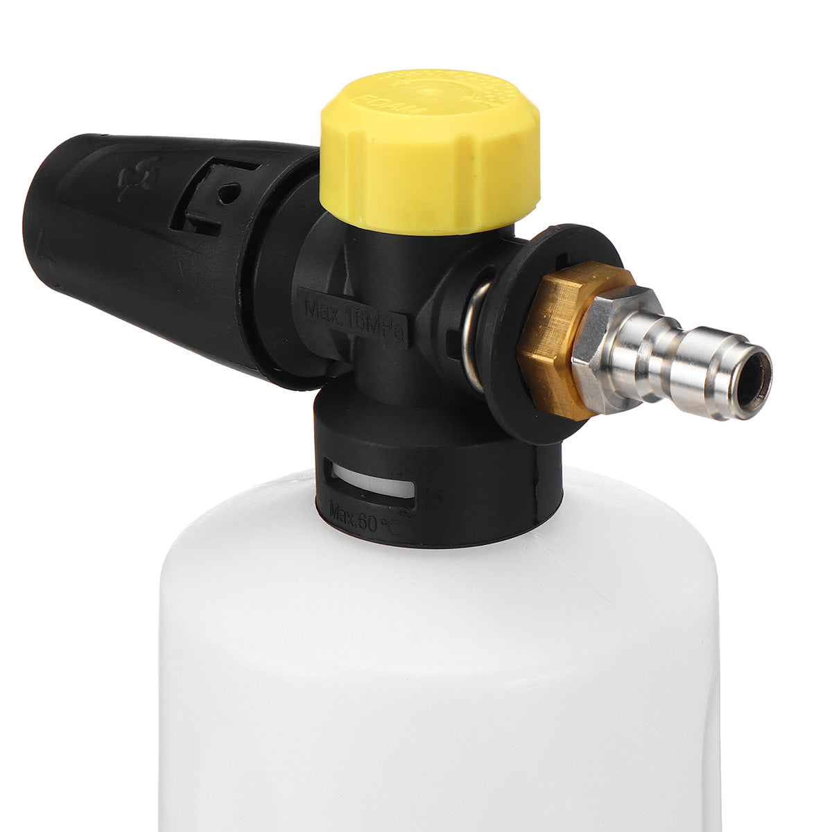 1/4 Plug High Pressure Car Washer Spray Fan-shaped Foam Pot PA Household Auto Wash Water Foam - Auto GoShop