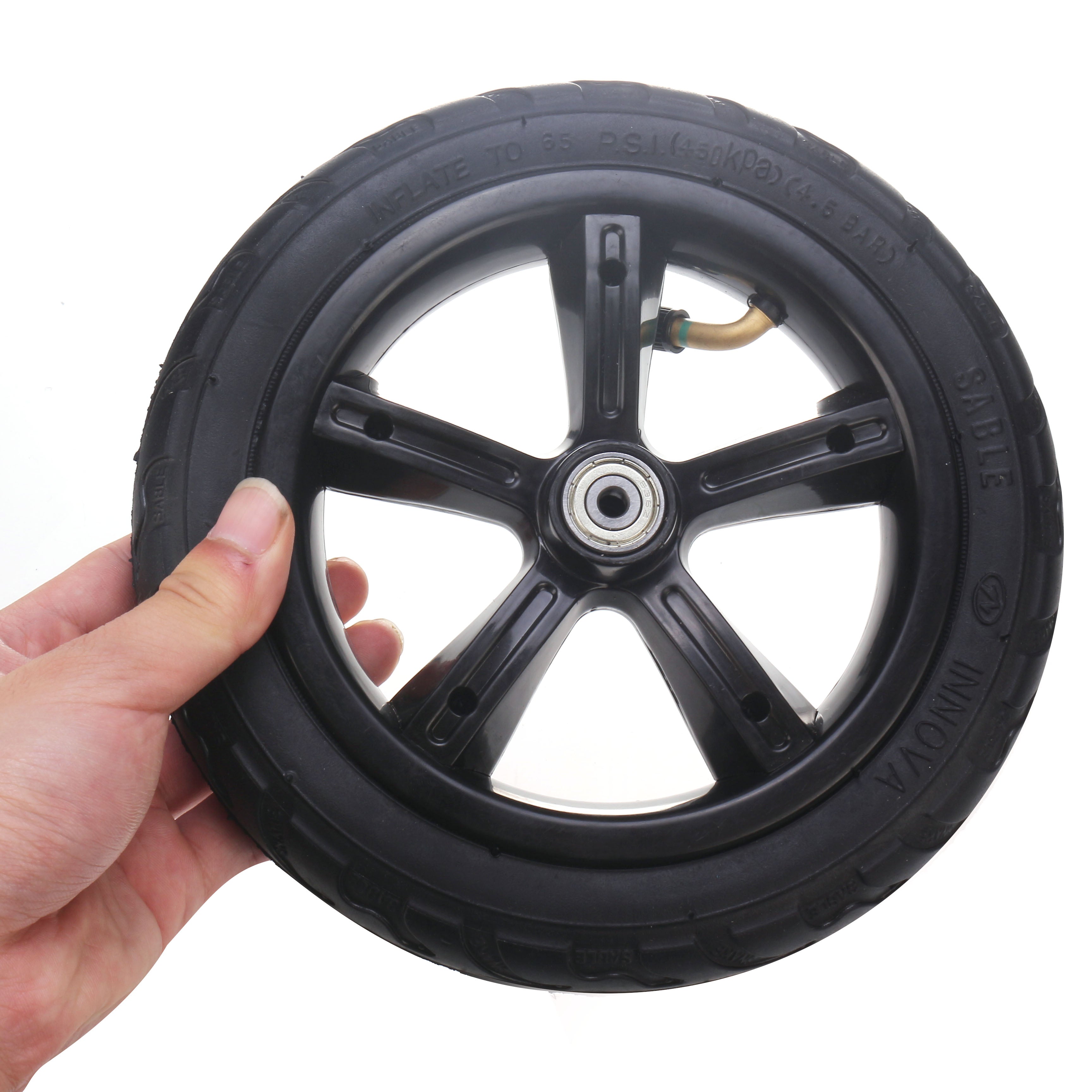 Dark Slate Gray 6mm/8mm Inflated Pneumatic Wheel Tire/Inner Tube For E-twow S2 Scooter