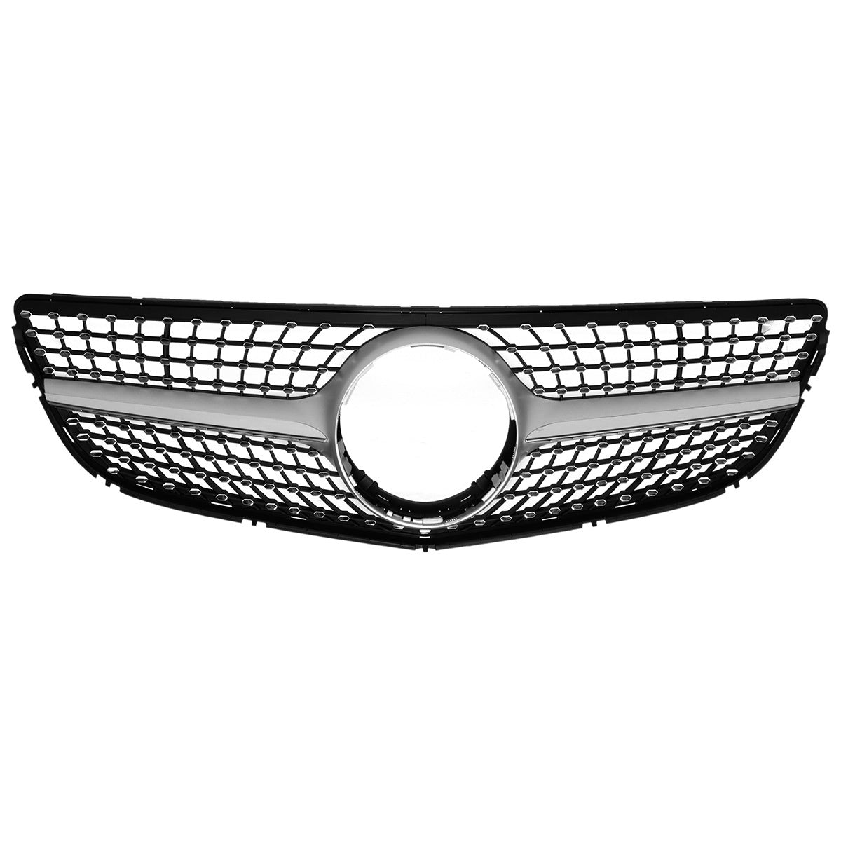 White Smoke Diamond Front Grille Grill For Mercedes Benz E Class Coupe W207 C207 A207 2014-2016