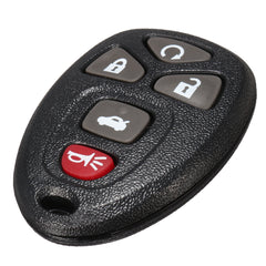 Dim Gray Keyless 5 Buttons Remote Key Fob Shell for Chevrolet Buick KOBGT04A 22733524