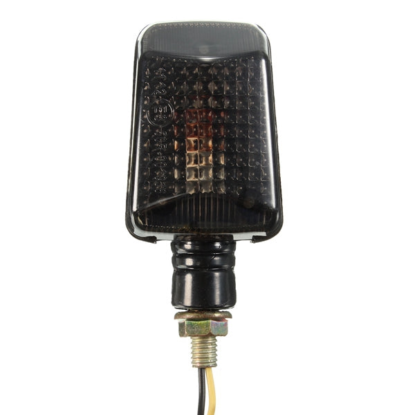 Black Pair 12V Motorcycle Mini Turn Signal Lights Indicators Lamps
