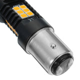 Gray Pair 1156 1157 BAY15D P21/5W 2835SMD LED Car Brake Lights Tail Lamp Car Backup light Turn Bulb